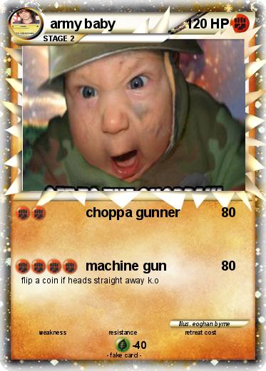 Pokemon army baby