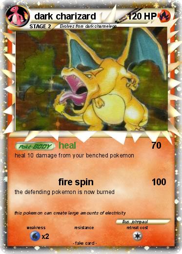 Pokemon dark charizard