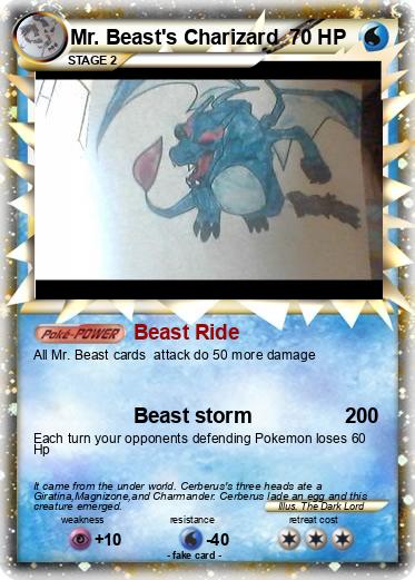 Pokemon Mr. Beast's Charizard