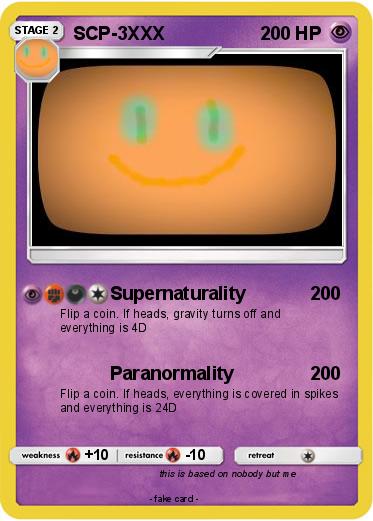 Pokemon SCP-3XXX