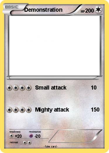 Pokemon Demonstration