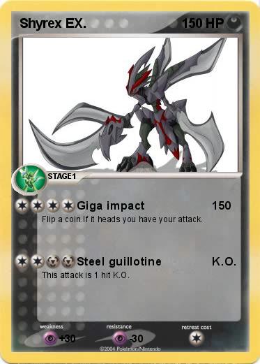 Pokemon Shyrex EX.