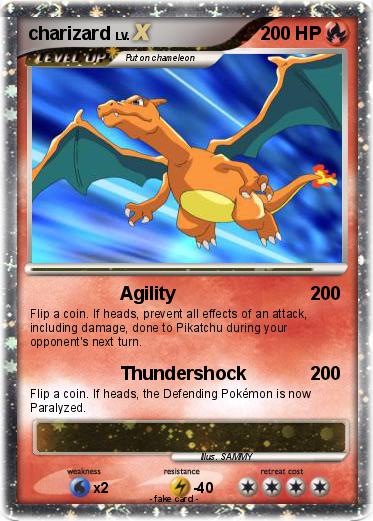 Pokemon charizard