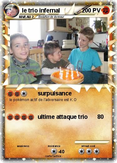 Pokemon le trio infernal