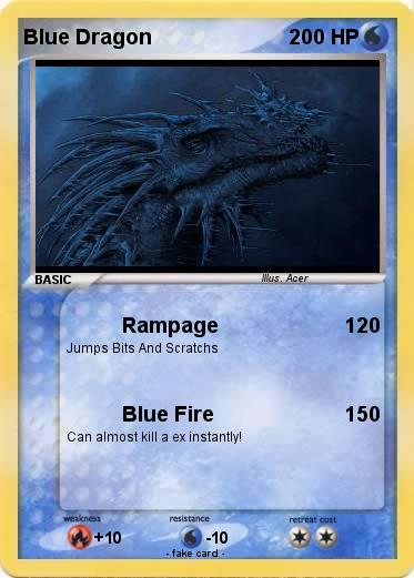 Pokemon Blue Dragon