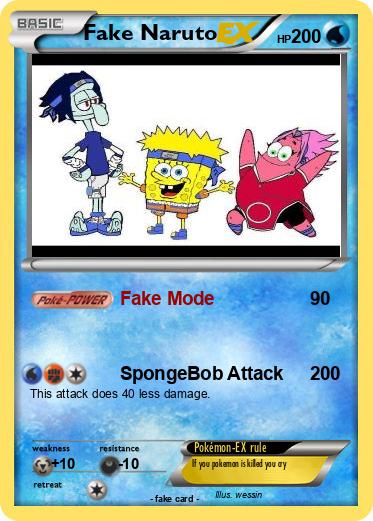 Pokemon Fake Naruto