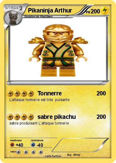 Pokemon Pikaninja Arthur