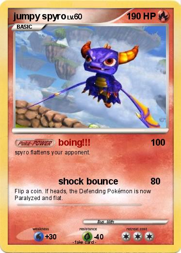 Pokemon jumpy spyro