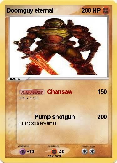 Pokemon Doomguy eternal