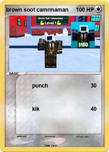 Pokemon brown soot camrmaman