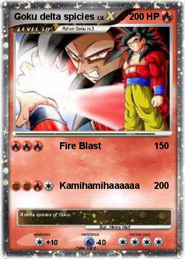 Pokemon Goku delta spicies