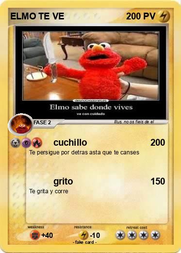 Pokemon ELMO TE VE