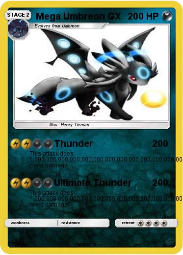 Pokemon Mega Umbreon GX
