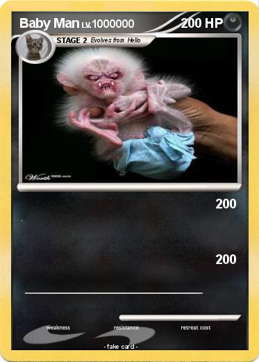 Pokemon Baby Man