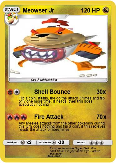 Pokemon Meowser Jr