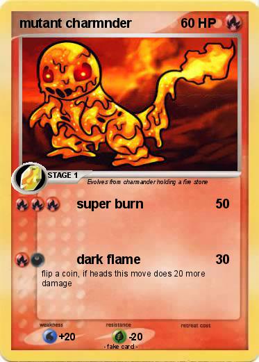 Pokemon mutant charmnder