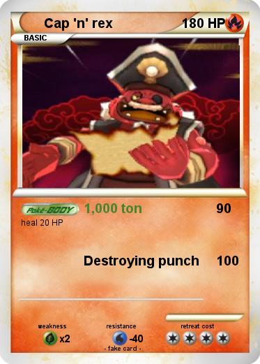 Pokemon Cap 'n' rex