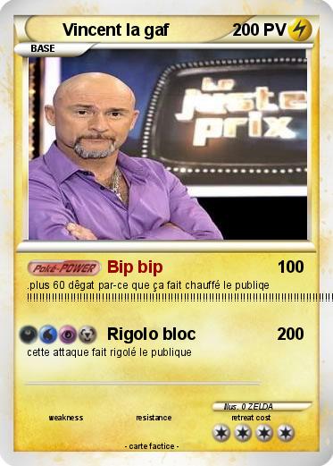 Pokemon Vincent la gaf