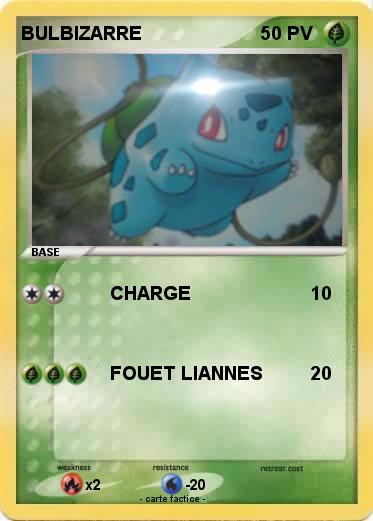Pokemon BULBIZARRE