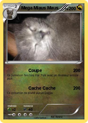 Pokemon Mega Miaus Maus