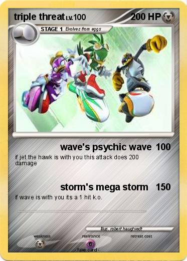 Pokemon triple threat