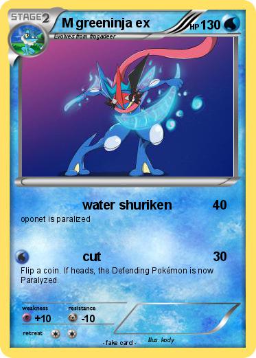 Pokemon M greeninja ex