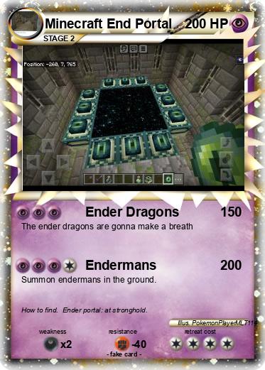 Pokemon Minecraft End Portal