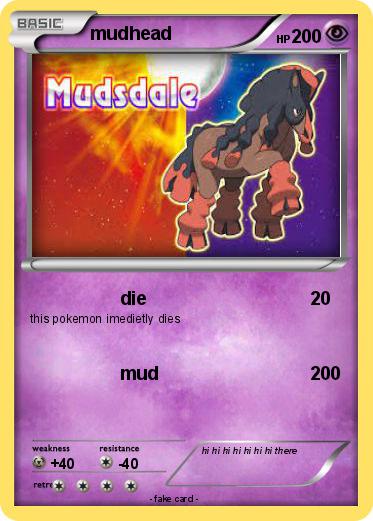 Pokemon mudhead