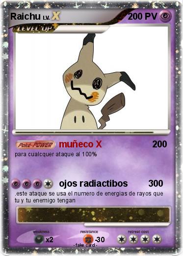 Pokemon Raichu