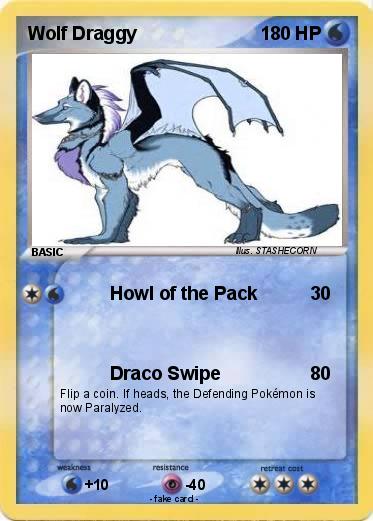 Pokemon Wolf Draggy