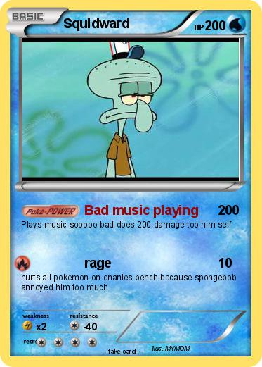 Pokemon Squidward