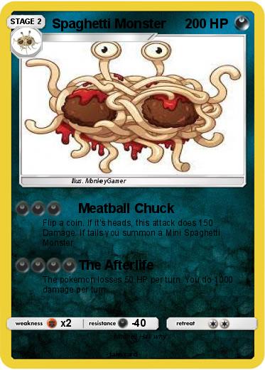 Pokemon Spaghetti Monster