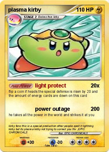 Pokemon plasma kirby