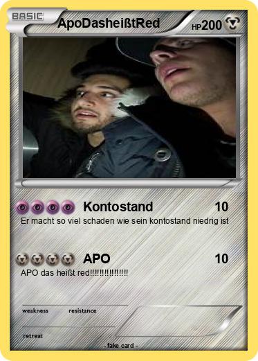 Pokemon ApoDasheißtRed