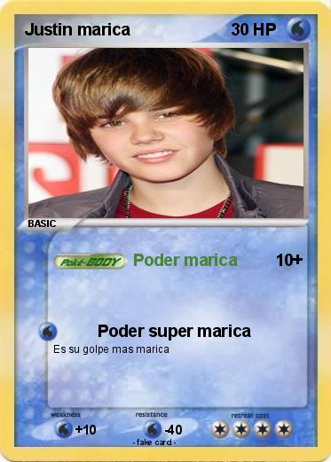 Pokemon Justin marica