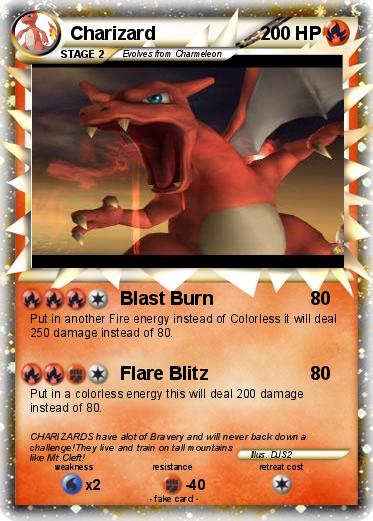 Pokemon Charizard