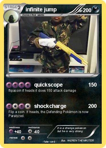 Pokemon infinite jump