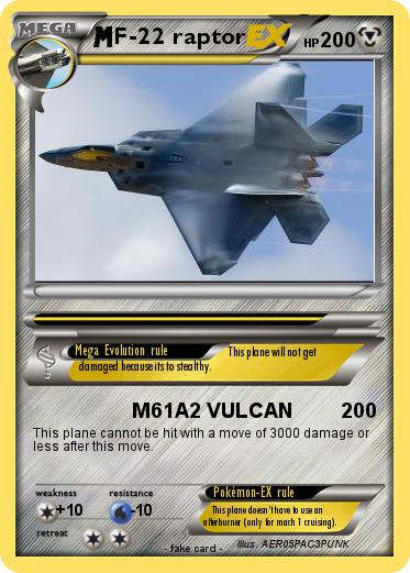 Pokemon F-22 raptor