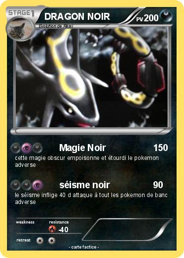 Pokemon DRAGON NOIR