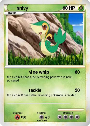Pokemon snivy