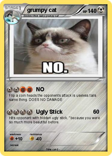 Pokemon grumpy cat