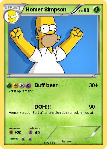 Pokemon Homer Simpson