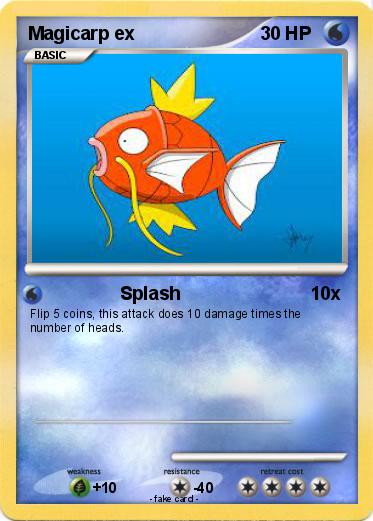 Pokemon Magicarp ex