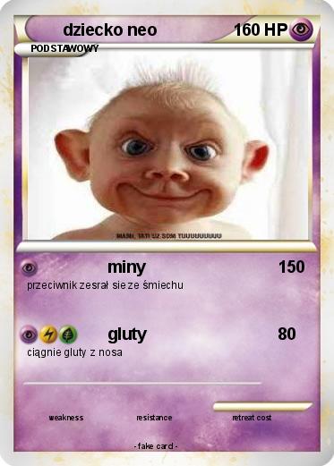 Pokemon dziecko neo