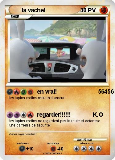 Pokemon la vache!