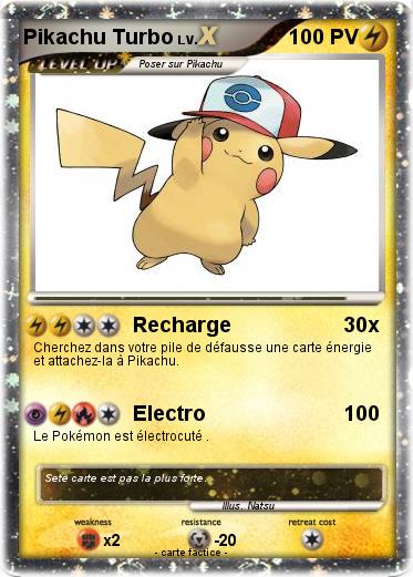 Pokemon Pikachu Turbo