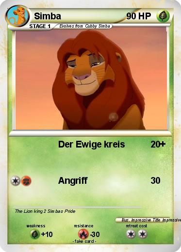 Pokemon Simba