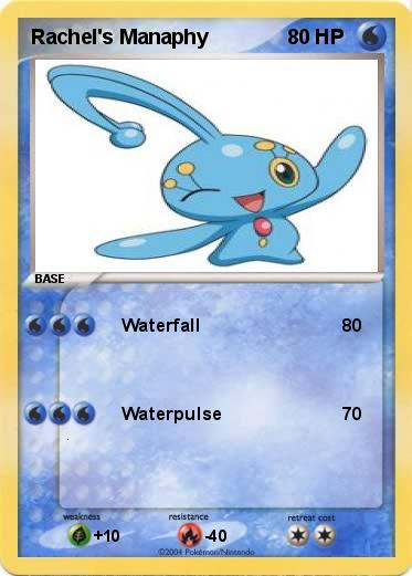 Pokemon Rachel's Manaphy