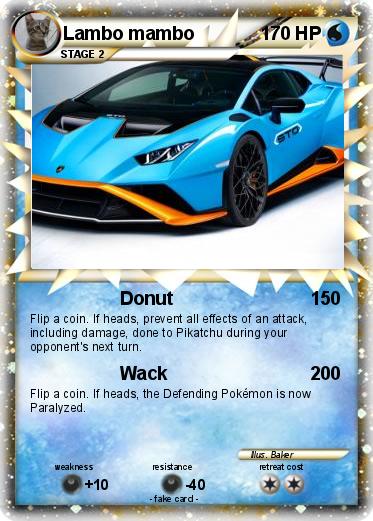 Pokemon Lambo mambo