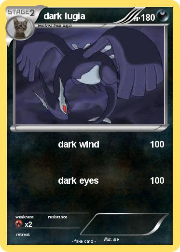 Pokemon dark lugia